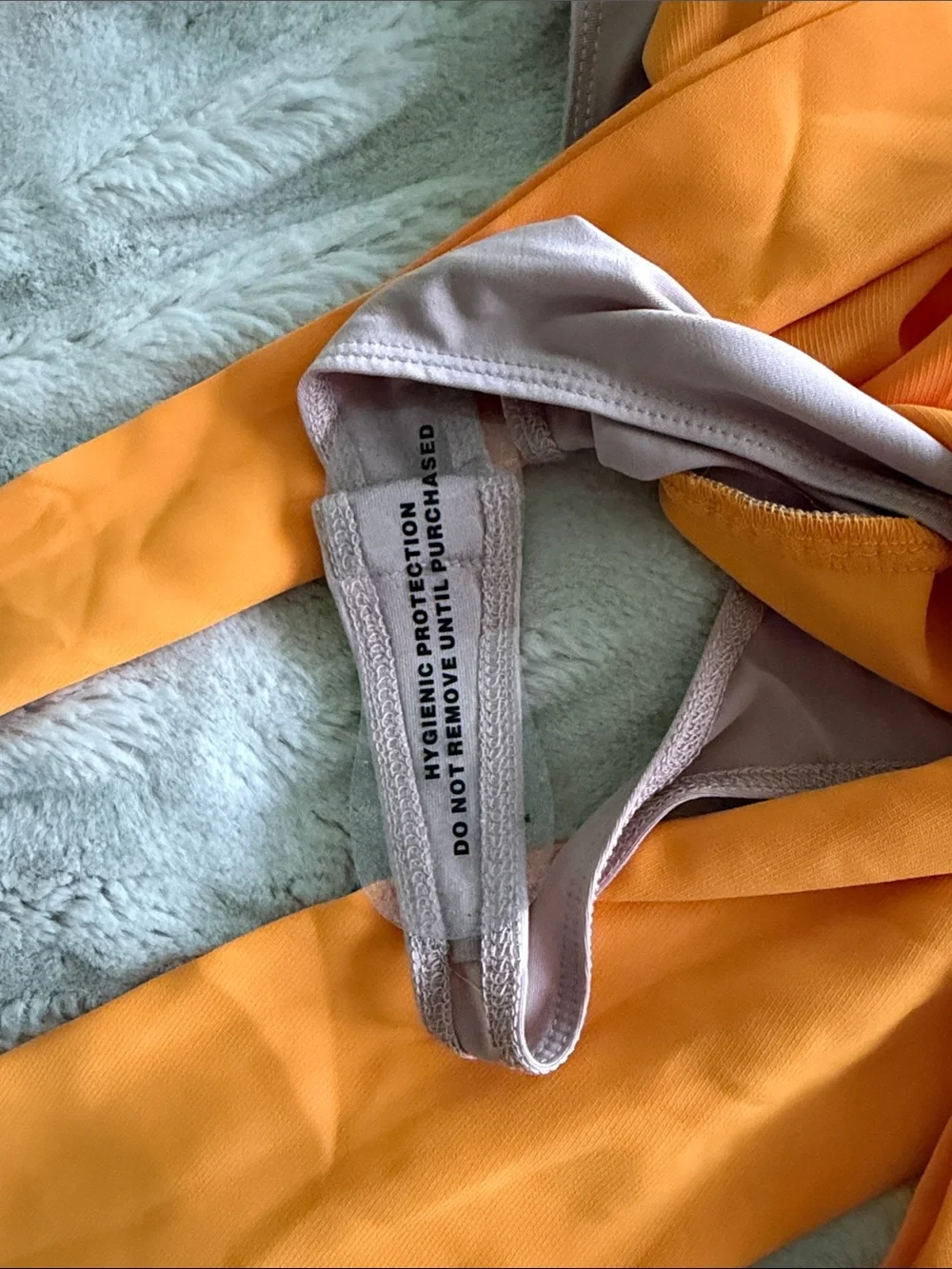 Amanda Uprichard Orange Tie-Front Bodysuit Sz. L - Picture 3 of 5